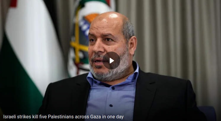 Israeli attack on Gaza kills one person, wounds son of Hamas’s al-Hayya